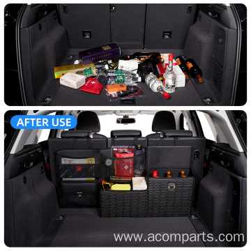 Car Interior Leather Hanging Storage Box Big Capacity